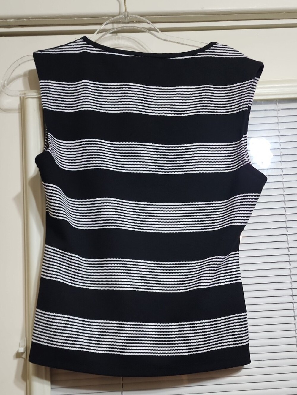 bishop + young Black and White Striped Tank Top - Picture 4 of 4